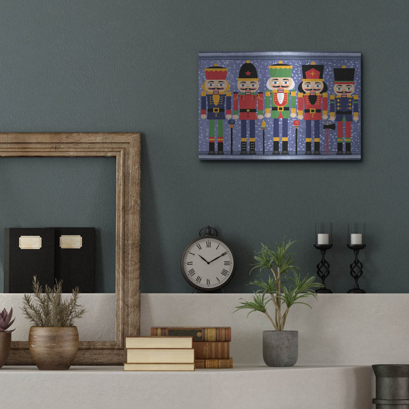  «Nutcracker» par Erin Clark, art mural en métal, 24 po x 16 po, H 12 po x l 16 po