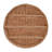 Annulus 3-Shelf Circular Hand-Woven Hyacinth Wall Rack-609107076