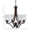 Lustre 4 lumières Zilo illustré avec verre de 4 po Zilo-86756433-90740718
