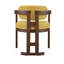 Ensemble de chaises de salle à manger rembourrées en bois durable pour espaces élégants