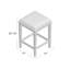 Tabouret de comptoir 26 po Navarrete