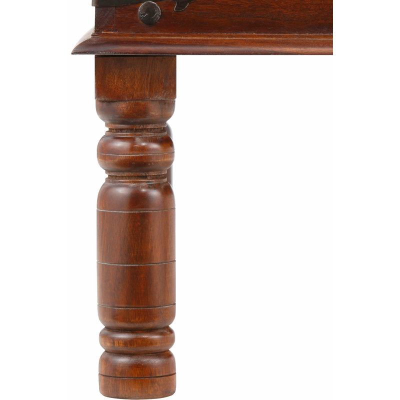Malika Solid Wood Four Leg Coffee Table