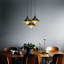 Rosenthal 3-Light Cluster Cone Pendant-1704426369