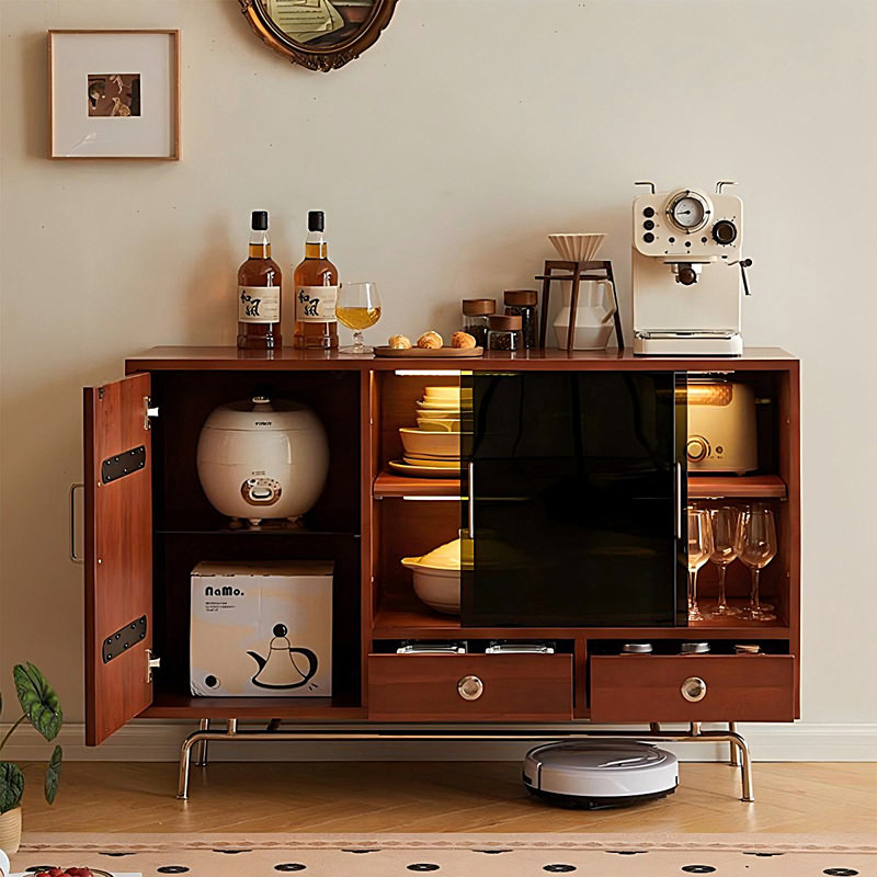 Buffet et armoire de rangement 70,87 po, H 31,1 po x l 70,87 po x P 15,75 po, Brun