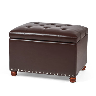 Magoon High-End Classy Rectangular Tufted Storage Ottoman by House of Hampton