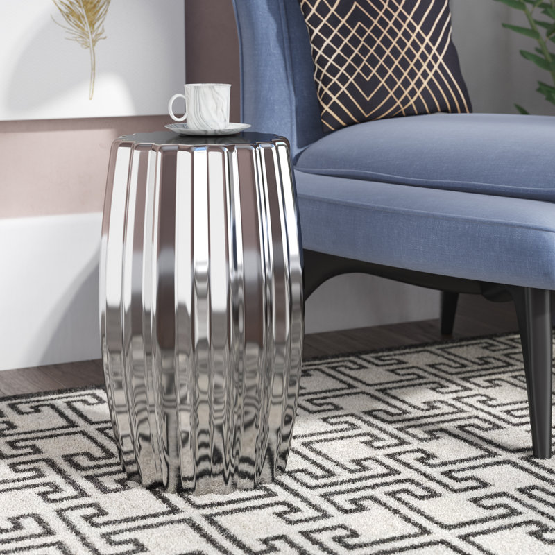 Maleeha Ceramic Accent Stool