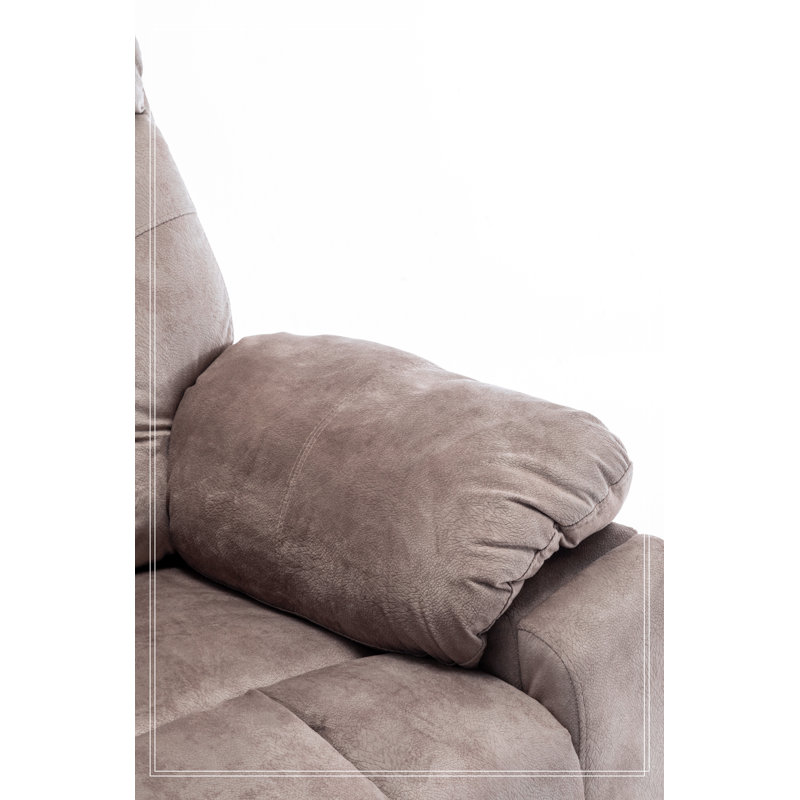 Fauteuil inclinable électrique inclinable électrique, Marron clair