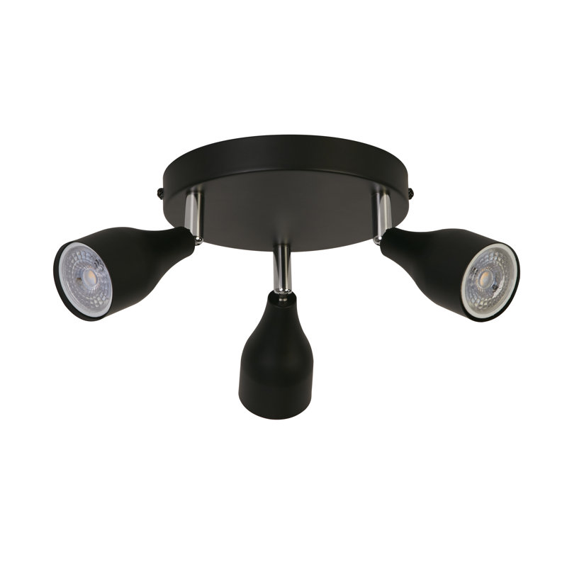 16.8cm 3 -Light Track Kit, Black 