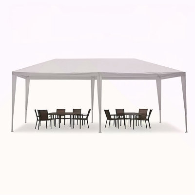 10X20' Outdoor Garden Gazebo Wedding Party Tent Canopy Marquee Without Sidewalls