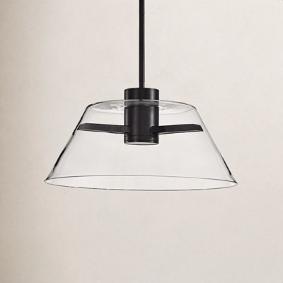 Sinclair Dimmable Glass Single Light Pendant
