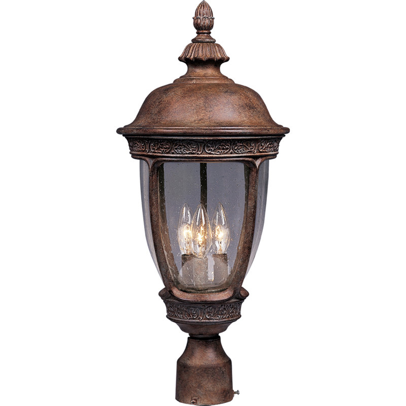 Tête de lanterne d'extérieur 1 lumière Muskingum, H 22,5 po x l 10 po