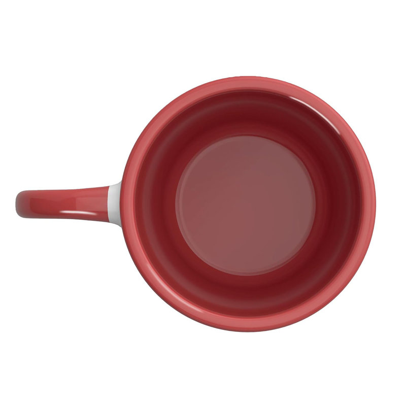 Ceramic Coffee Mug, Red
