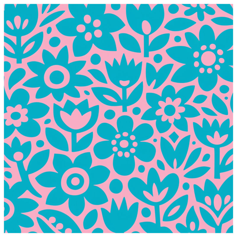 Tapis de bain à motif floral, 34in W x 21in L