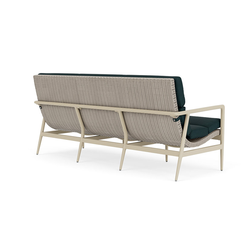 Cascade Outdoor 3 - Seat Patio Sofa, Sandberg Lagoon, Linen
