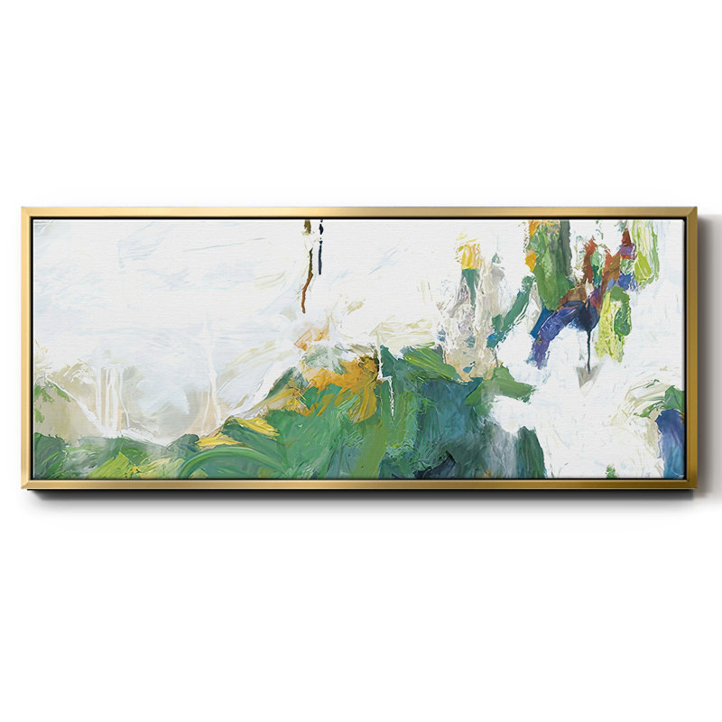 Hints of Spring - Toile encadrée, H 20 po x l 50 po
