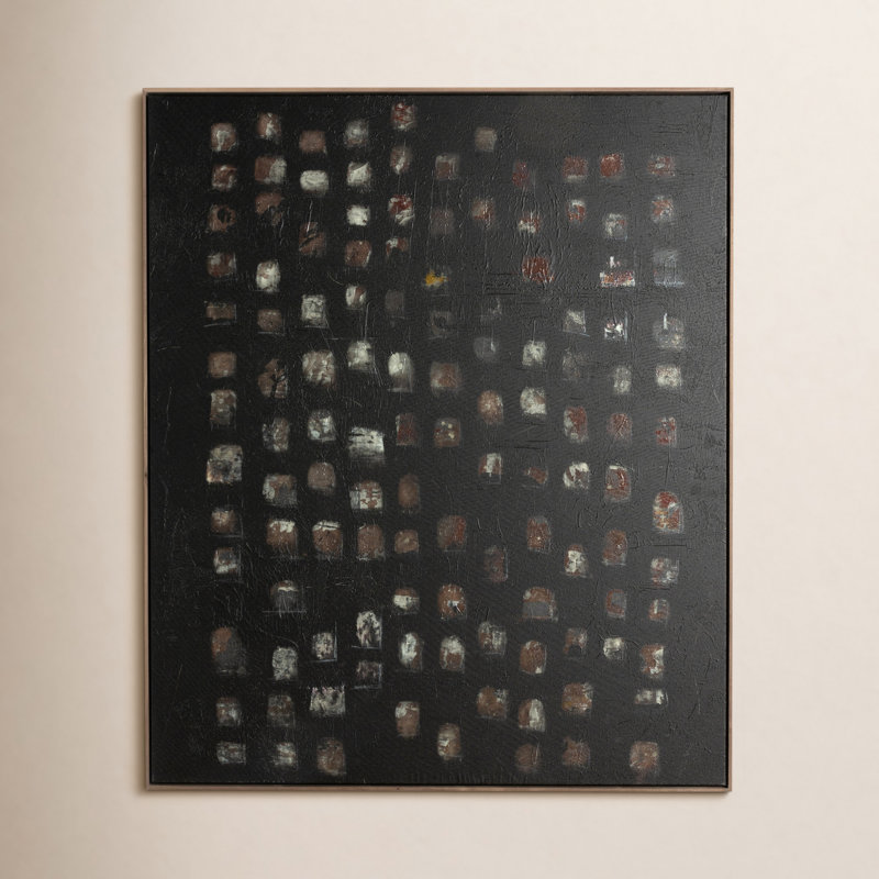 Oculus Black II Painting by Jamie Beckwith