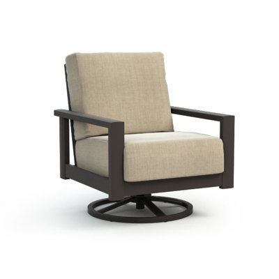 Elements Cushion Outdoor Swivel Lounge Chair