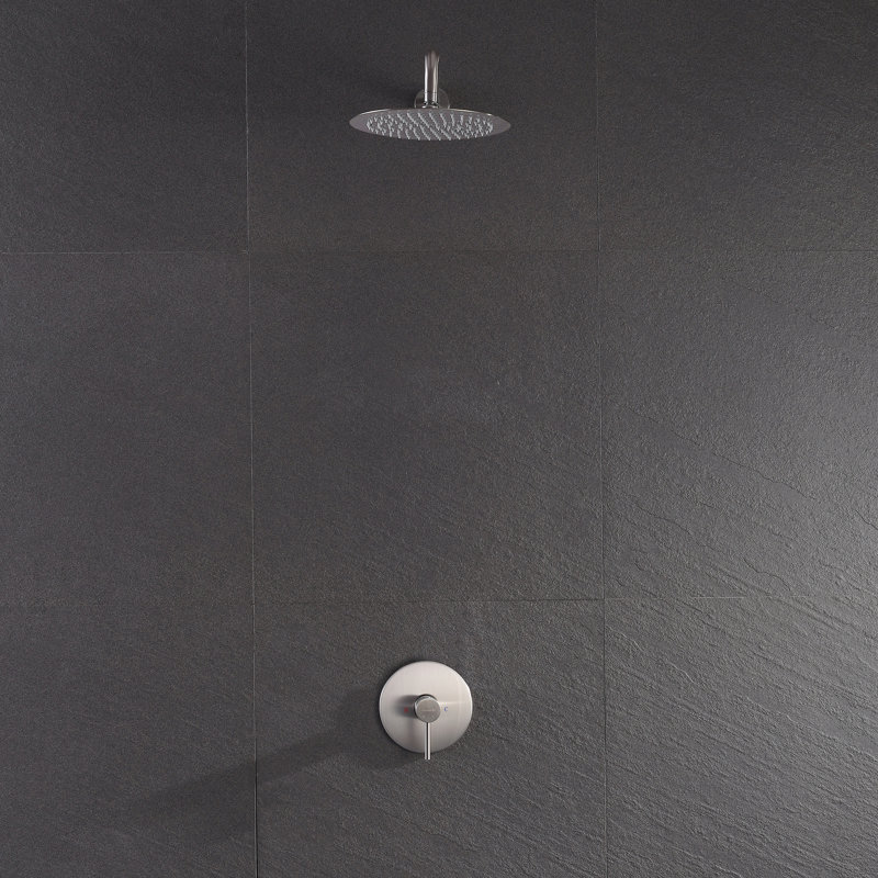 All-In-One Kit with Rough in-Valve, Brushed Nickel