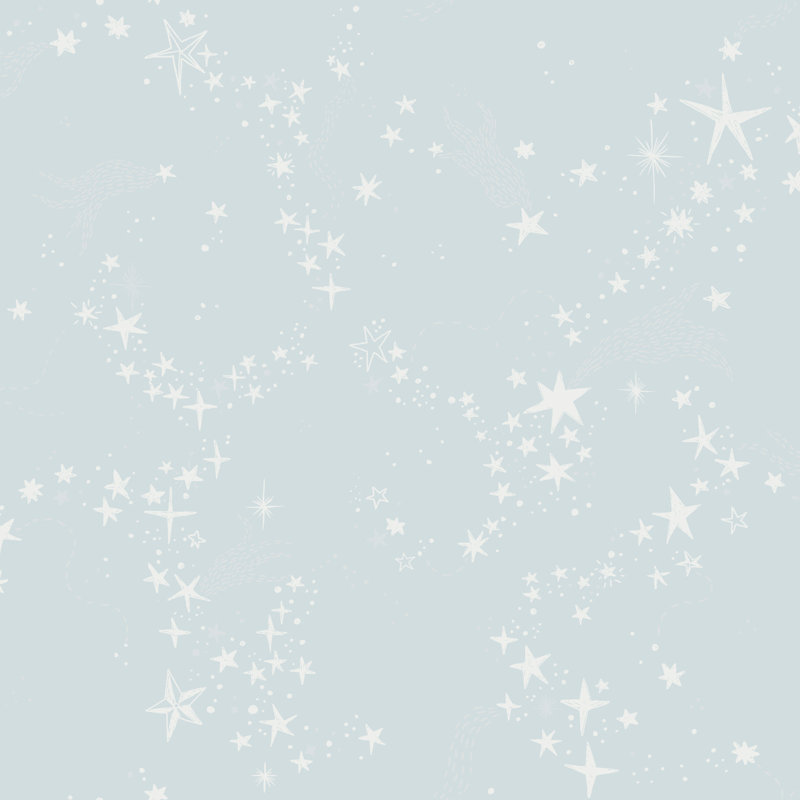 Galerie Resan Stjärnhimlen Star Trail Wallpaper, Light Blue