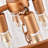 4 - Light Dimmable Novelty Chandelier