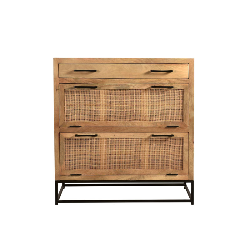 Surrender 12 Pair Solid Wood Shoe Storage Cabinet