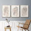 Ensemble de 3 pièces grecques IV encadrées sur toile-1897615586-1897615587