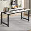 Aalderk Solid Wood Steel Computer Desk-1928445633-1928445662