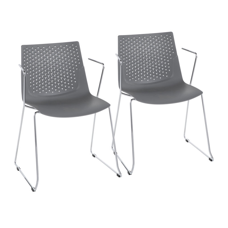 Lesli 17'' H Armchair, Gray
