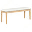 Ensemble de table de salle à manger vintage extensible pour 6 avec 4 chaises et banc, ensemble de table de cuisine rustique de 59 à 72 pouces avec finition patinée et pieds rétro sculptés