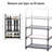 20 Pair Stackable Shoe Rack