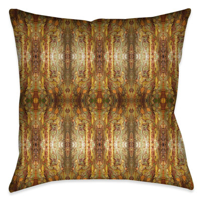 Wet Tree Wet Tree Bark Throw Pillow