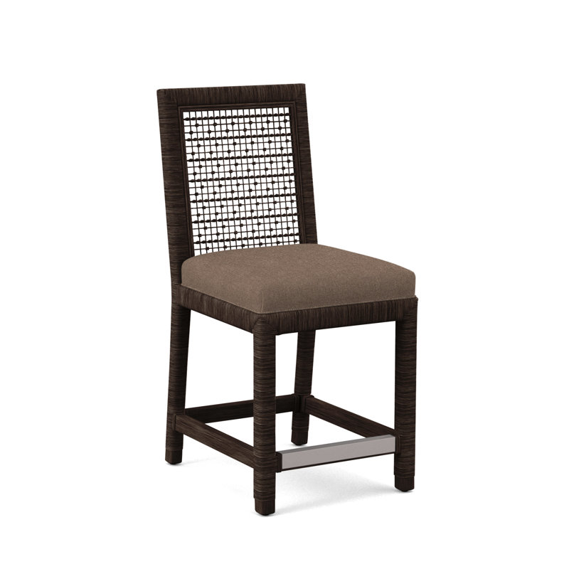 Pine Isle 24" Counter Stool, Elite Ash, Java