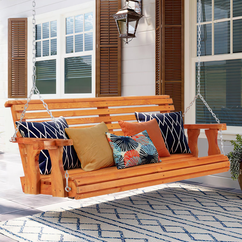 2 Person Pine Porch Swing