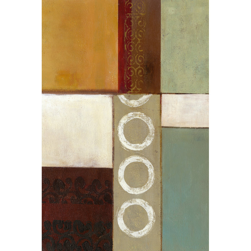 Spa Circles II - Wrapped Canvas Print, 46cm H x 30cm W x 3.8cm D