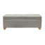 Banc de rangement à fermeture douce