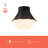 Shelton 12-in Matte Black Semi-Flush Mount with Matte Opal Glass-6464906