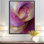«Spratt Abstract Lavender Tranquility Balance I», art mural moderne grand