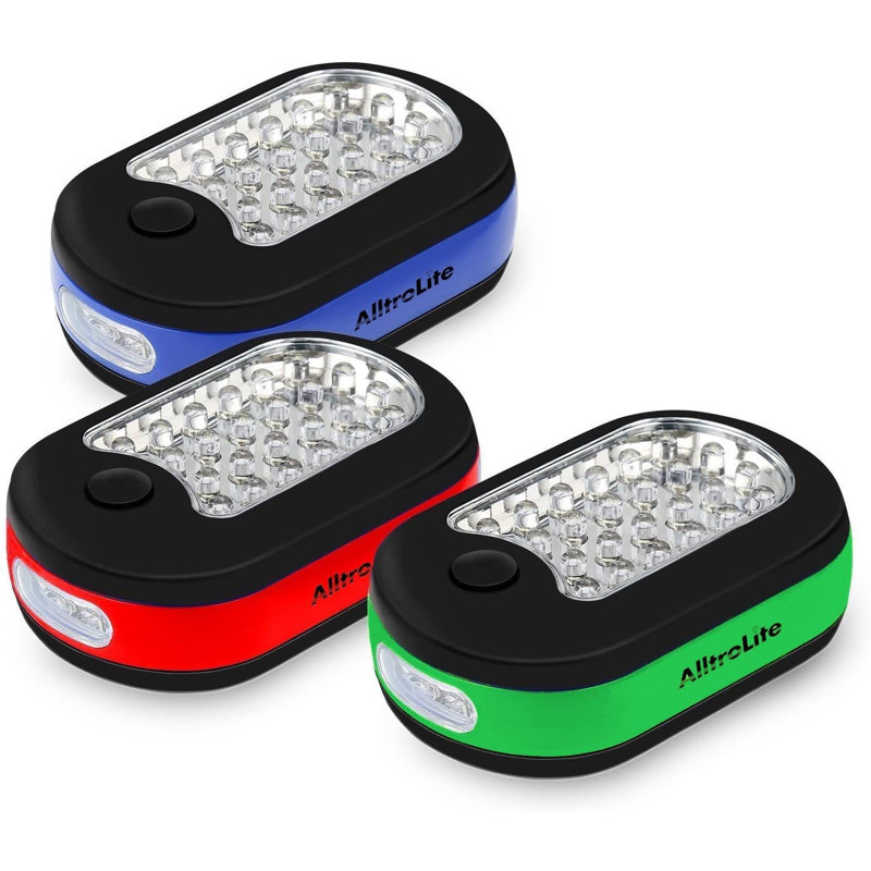 3.75 " Battery Powered Integrated LED Flashlight and Work Light