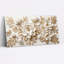 Ensemble de 1 tableau mural en relief floral sur toile-130711015-130711016