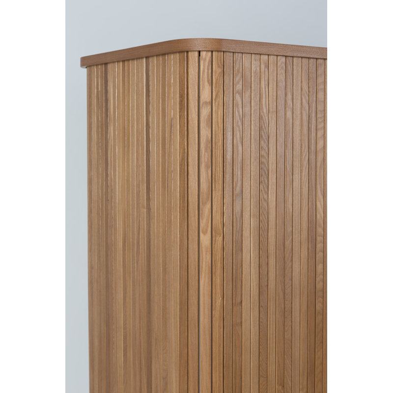 Barbier Solid Wood Accent Cabinet