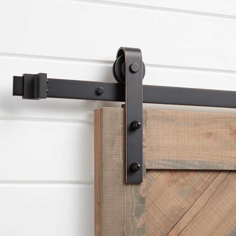Signature Hardware Hal Single Bypass Barn Door Hardware Kit