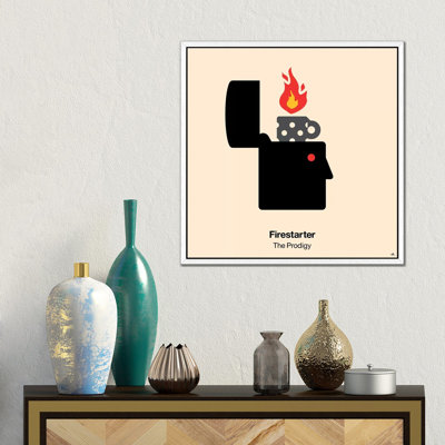 Firestarter 1 Piece Wall Art on Canvas