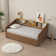 Guisselle Upholstered Twin 2 Drawers Storage Daybed with Shelf Headboard 
