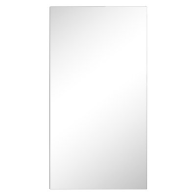 Recessed/Surface Mount Frameless Bathroom Medicine Cabinet With Mirror and Adjustable Shelves