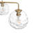 5 - Light Hammered Sputnik Sphere Modern Glass Bubble Chandelier