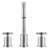 Nova Widespread 2-handle Bathroom Faucet-49033014
