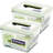Glass Food Storage - Set of 2 Containers and 2 Lids