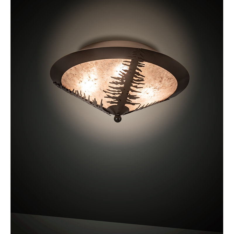 Domaine 3 - Light Semi Flush Mount