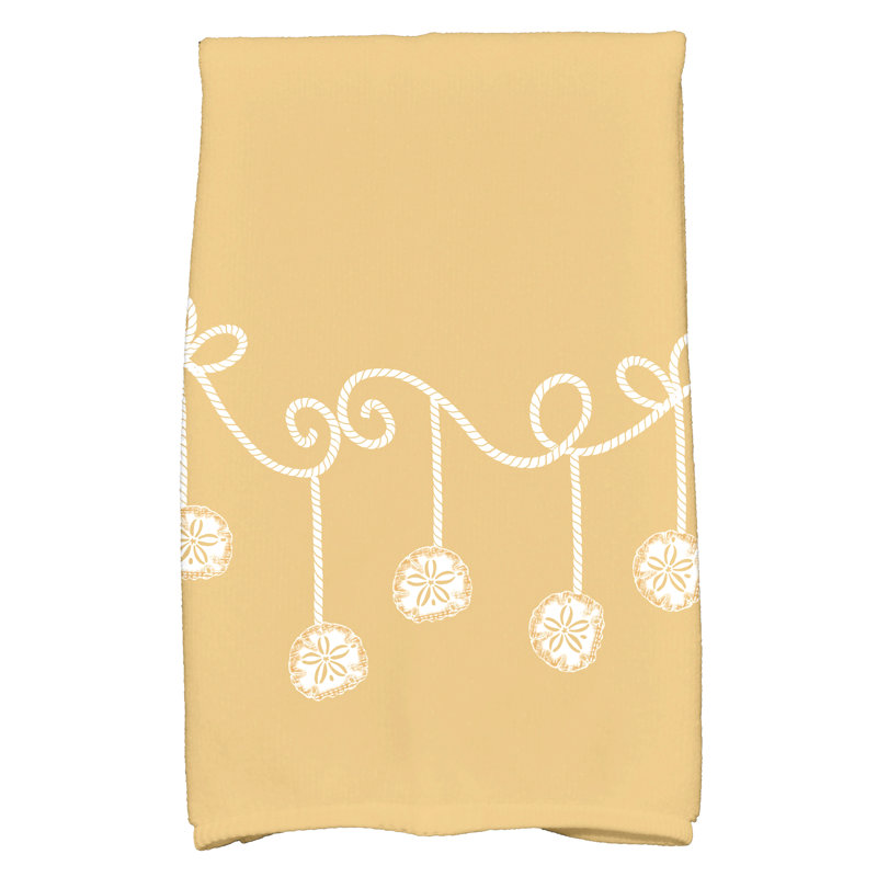 Springville Tea Towel Kitchen Towel, Gold