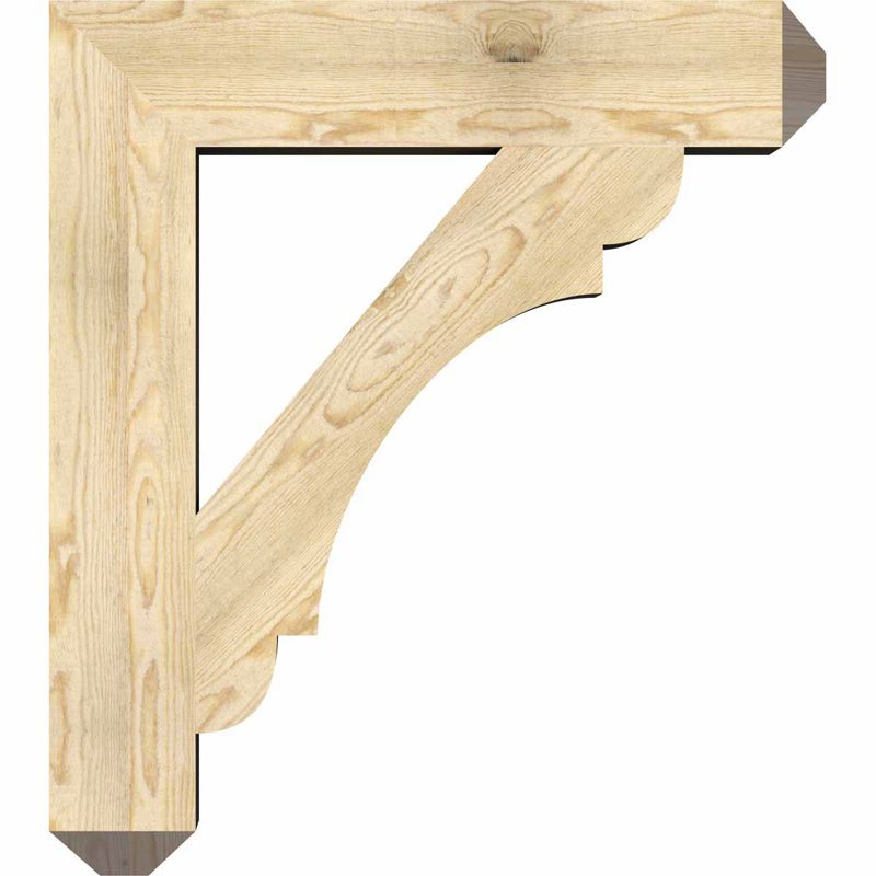 Support de scie rugueuse, sapin Douglas, l 4 po x P 20 po x H 24 po, H 24 po x l 4 po x P 20 po, Douglas (brut)